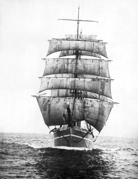 A Square Rigged Sailing Ship