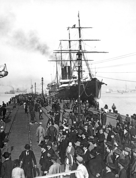 Steamship In Japan