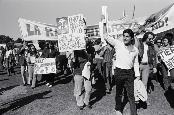 Latinos Protest Brazil