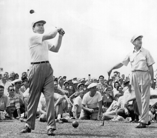 Nixon Tees Off