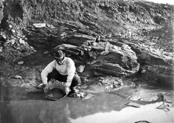 Panning For Gold In Alaska