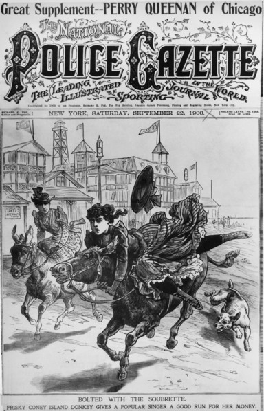 Cover Of The Police Gazette