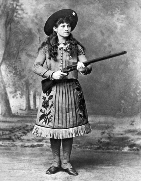 Portrait Of Annie Oakley