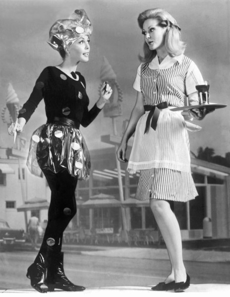 Cleveland, Ohio:  March 20, 1967.
The Work Wear Corp. has created uniforms for carhops of the