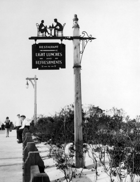 Beach Signs In New York