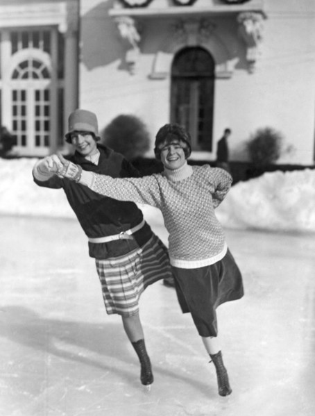 Society Ice Skating In Tuxedo, NY