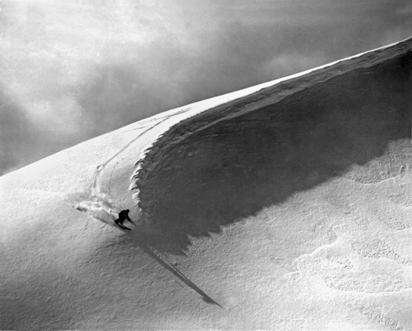 Skiing Under A Curl