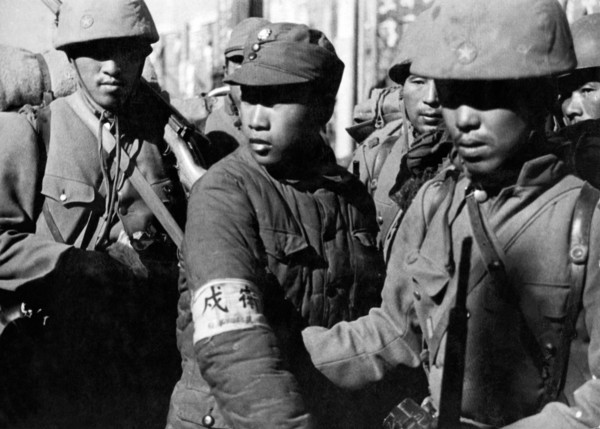 Captured Chinese Soldier