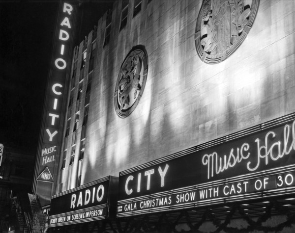 Radio City Music Hall Marquee