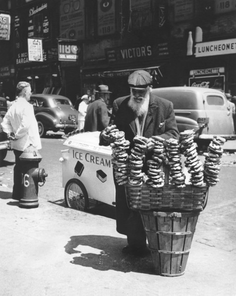A Pretzel Vendor In New York