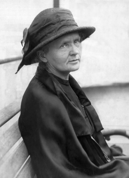 Portrait of Marie Curie