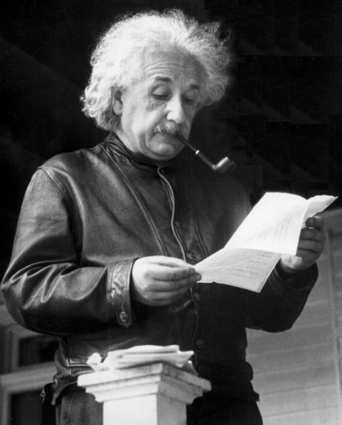 Physicist Albert Einstein