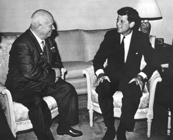 Kennedy And Khrushchev Meet