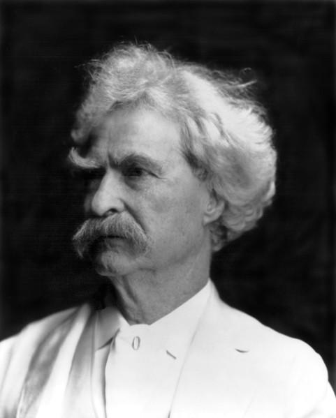 Author Mark Twain