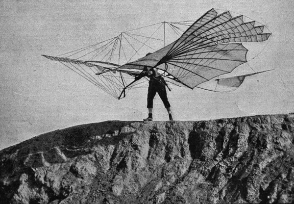 Lilienthal's flying apparatus