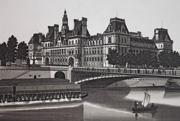 Paris, nouvel hotel de ville