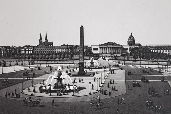 Paris, place de la concorde