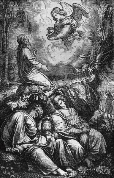 Fear of death of jesus