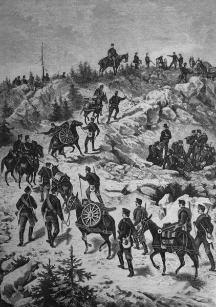 Austrian mountain artillery