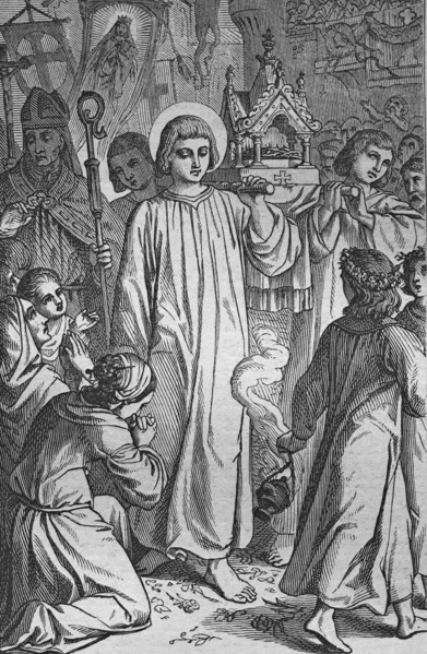 Transfer of the crown of thorns