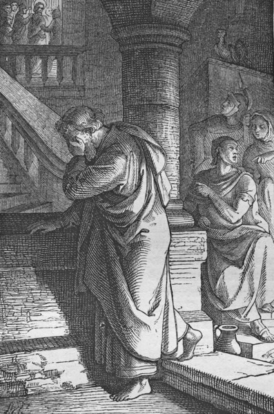The remorse of st. peter