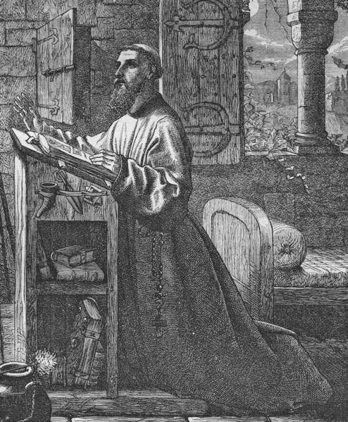 The contemplative monk