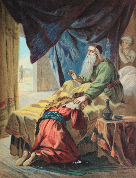 Isaac blesses jacob