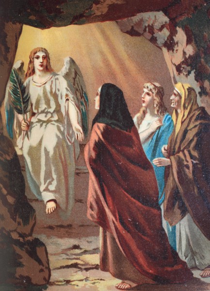 woman at the tomb of christ