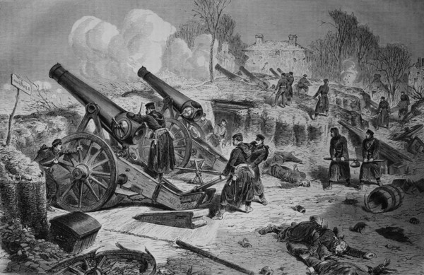 Prussian siege battery