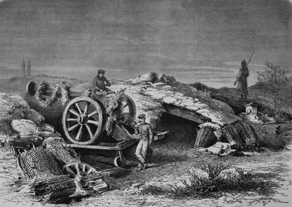 At the battery of perouse