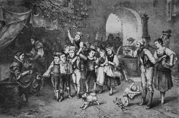 Gregorius procession in saxony