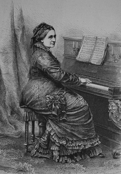 Portrait of clara josephine schumann