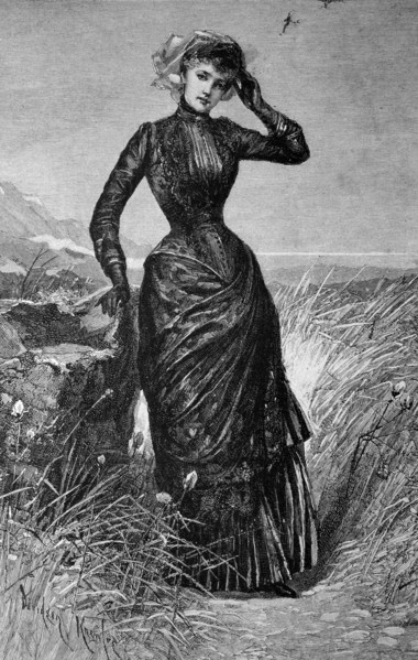 Woman waiting