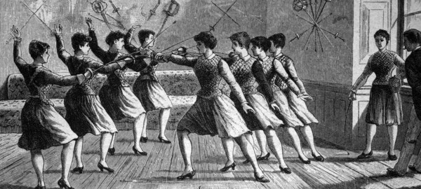 Women's fencing school