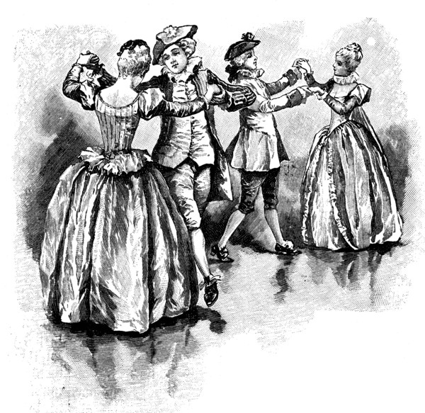 Contredanse, contredance