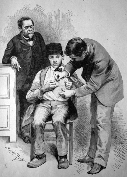 Professor pasteur in paris