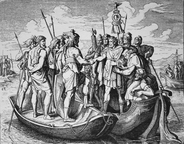 Emperor valen and athanarik