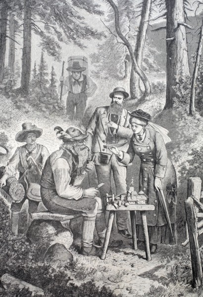 Woodcutters in tyrol