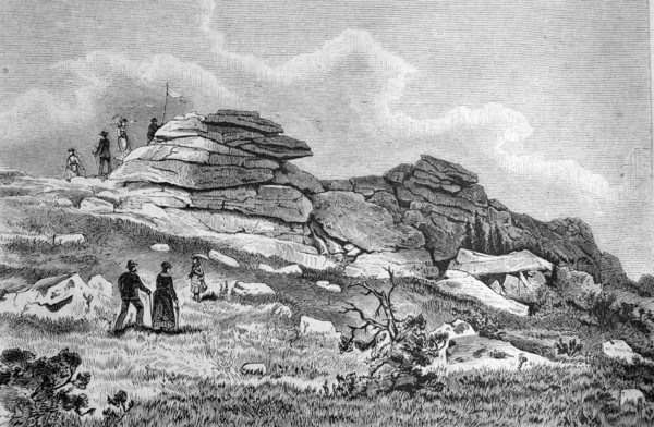 The witches altar on the brocken