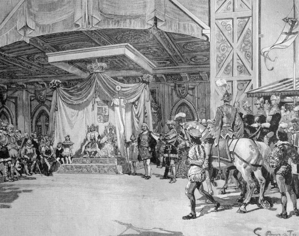 Columbus celebration in genoa