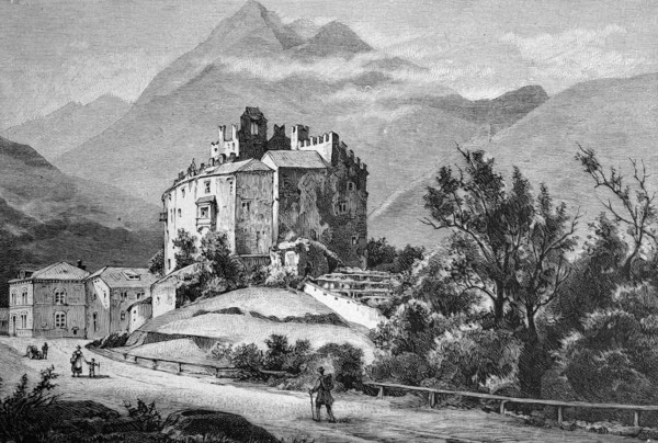 Forst castle near meran