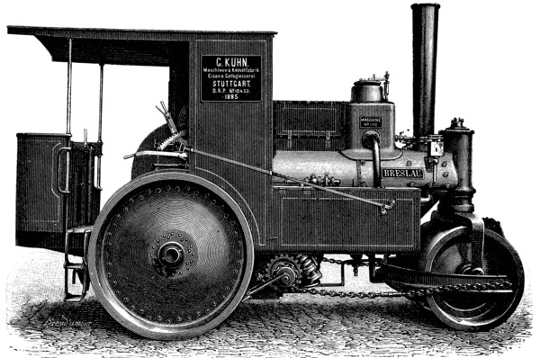 Kuhn's steam roller
