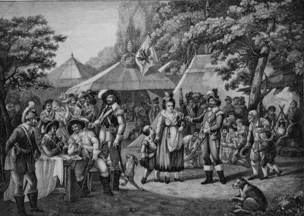 Wallenstein's camp,