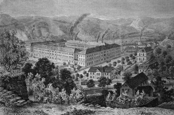 Porcelain factory in meissen
