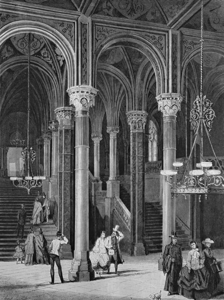 Station concourse in vienna