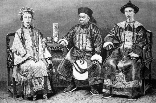 Military and civil mandarin men
