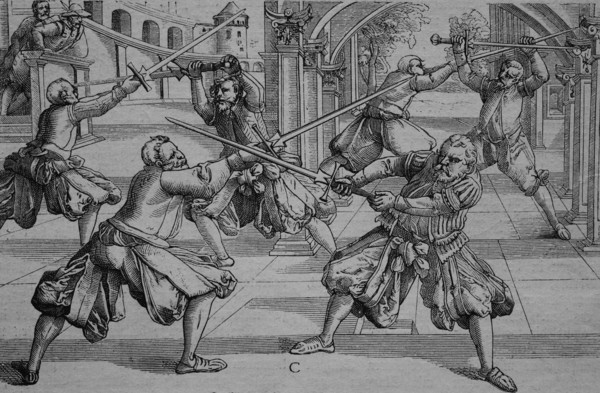 Fencing training