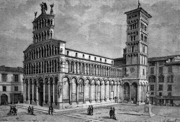 Church of san michele in lucca