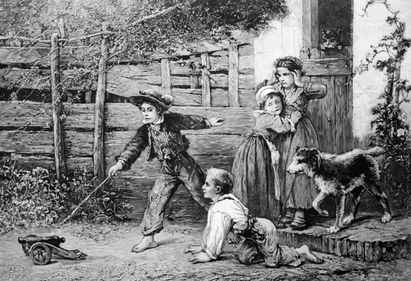 Children playing