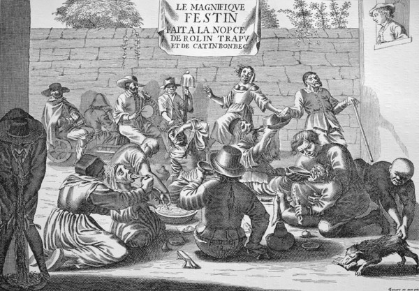 Mockery of a beggar's wedding
